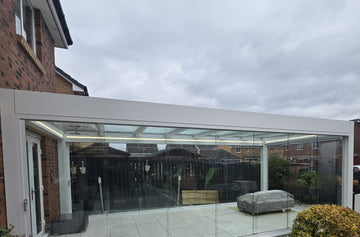 Glass Room Install in Port Glasgow