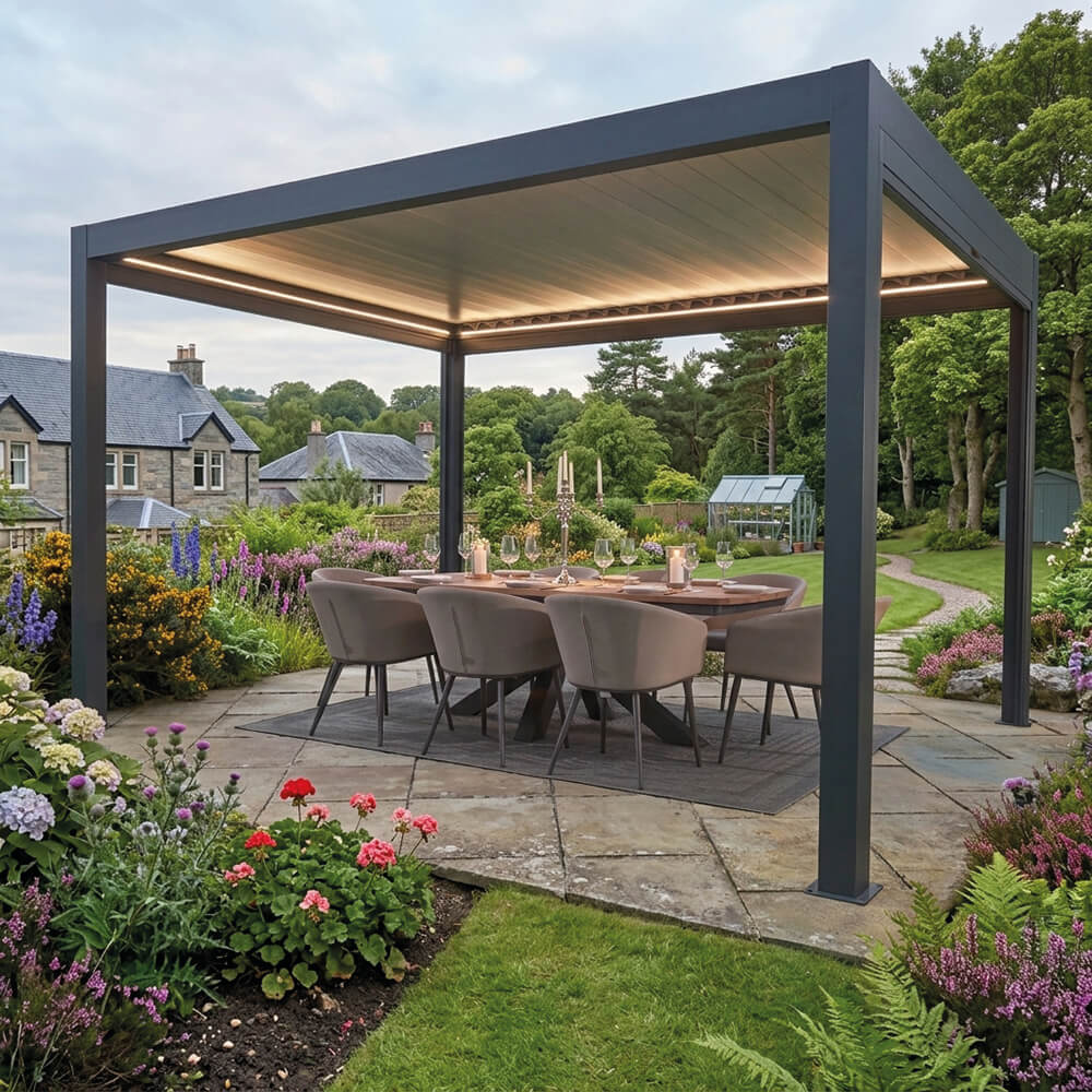 Zeus Pergola for Garden in Scotland