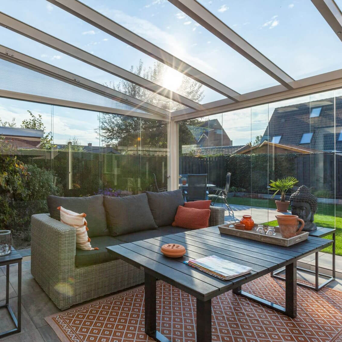 glass room installers in Edinburgh