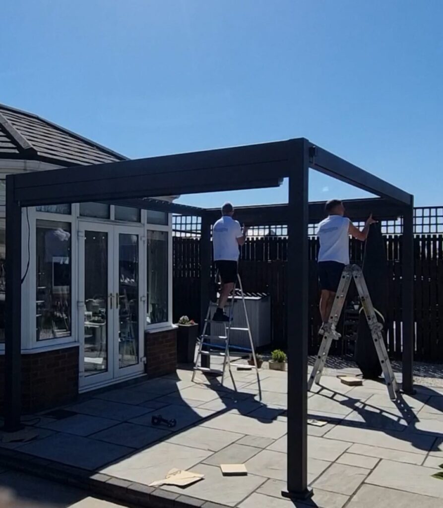 commercial pergola ideas